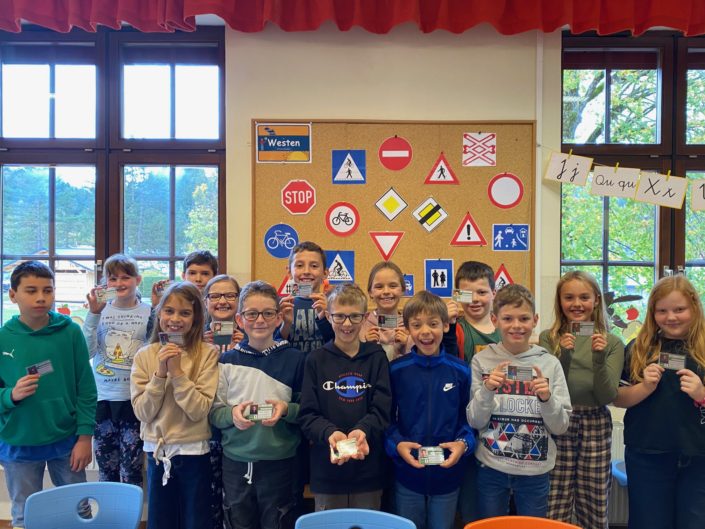 Volksschule St. Aegyd, Training für den Radführerschein