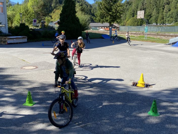 Volksschule St. Aegyd, Training für den Radführerschein