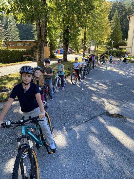 Volksschule St. Aegyd, Training für den Radführerschein
