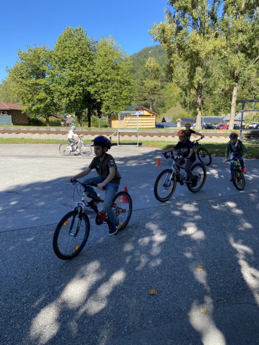 Volksschule St. Aegyd, Training für den Radführerschein
